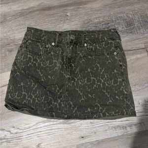 american eagle highrise mini skirt